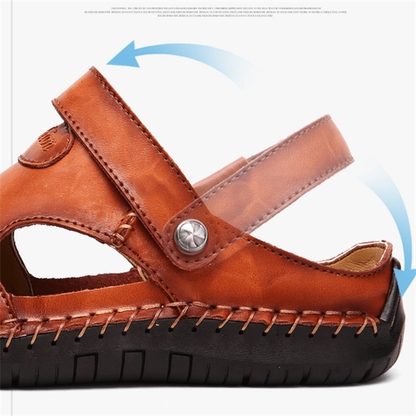 Chris™ | Orthopedische leren sandalen