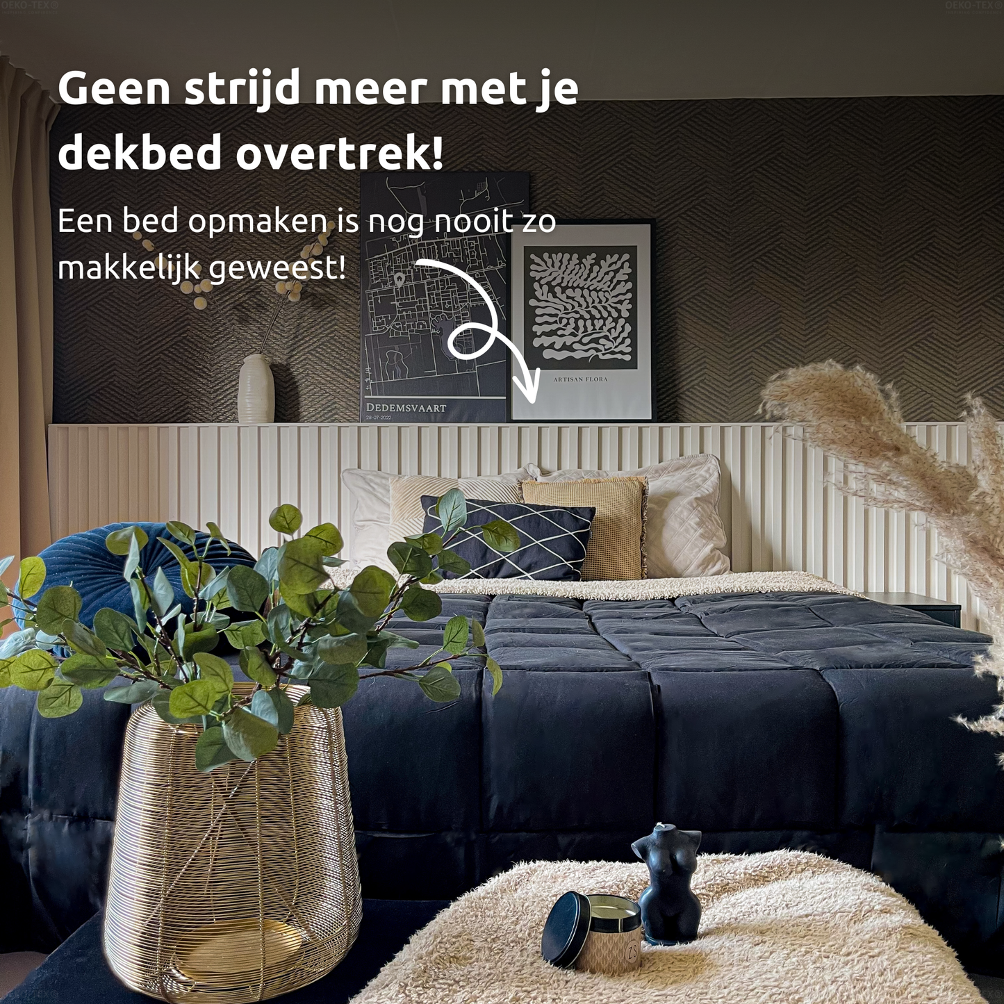 Easydeken™ het hele jaar door wasbaar dekbed 1+1 GRATIS