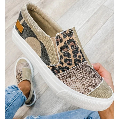 BEVERLY | printed slip-on schoenen