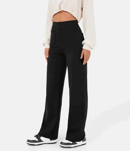 Floor | High-waisted elastische casual broek